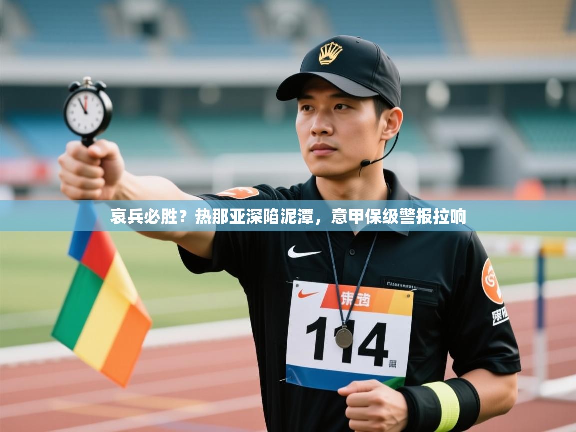 哀兵必胜？热那亚深陷泥潭，意甲保级警报拉响  第1张